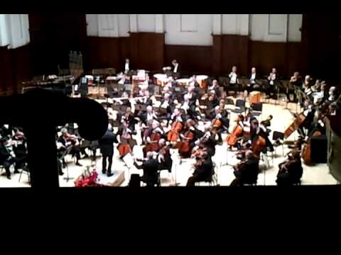 DSO plays last 6 minutes of Dvorak's Symphony no. 9 (4th movement)