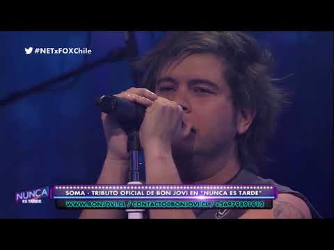 Bon Jovi - Bed Of Roses (Cover by Soma) Live on NET FOXSPORTS CHILE