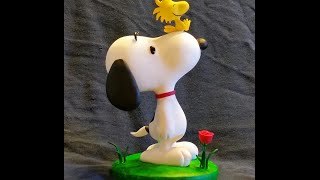 Polymer Clay Snoopy timelapse