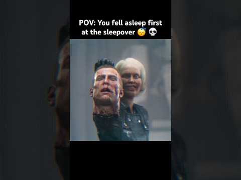 pov: You fell asleep first at the sleepover 😴 💀 #wolfenstein