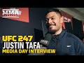 UFC 247: Justin Tafa Much More Relaxed in Second UFC Fight After Losing In Home Country