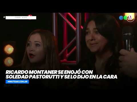 Soledad Pastorutti "traicionó" a Ricardo Montaner y se generó un picante cruce - Minuto Argentina