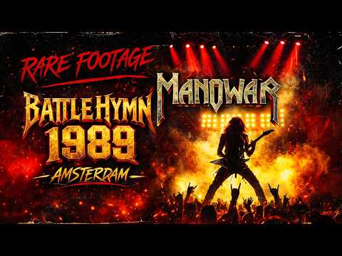 Thumbnail for RARE Manowar – Battle Hymn (December 16, 1989) | Amsterdam, Holland by Manowar