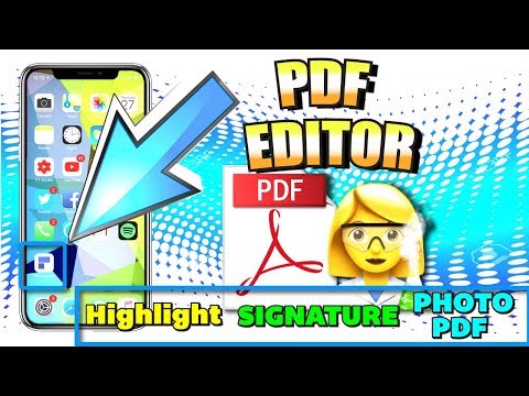 Top/Best FREE PDF Editor for iPhone, iPad, Android, Windows, and Mac - 2018 (PDF Reader)
