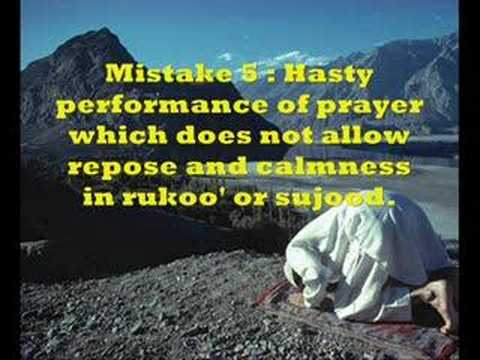 7 Common Mistakes in Prayer