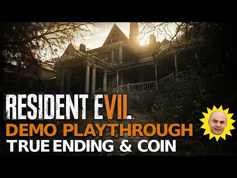Resident Evil 7 Demo (True Ending with Murders Solved & Coin)