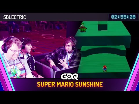 Super Mario Sunshine by SBLECTRIC in 2:55:28 - Awesome Games Done Quick 2024