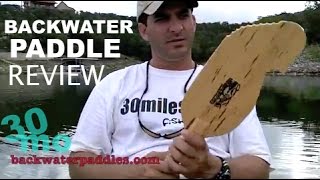 KAYAK FISHING - BACKWATER PADDLE COMPANY - review