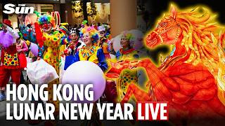 LIVE: Lunar New Year fireworks extravaganza lights up Hong Kong