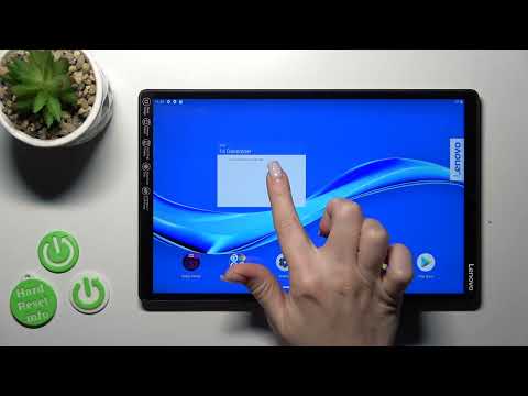 How to Manage Widgets on Lenovo Tab M10+ - Add And Remove Home Screen Widgets