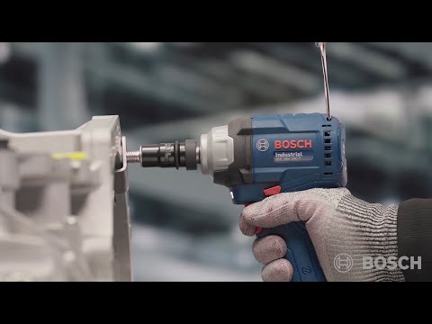 Bosch IDS 18V-200 T Industrial Impact Wrench | Auto Shut-off, Torque Selection, NFC