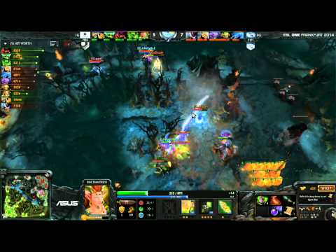 ESL 1 LAN Grand Finals IG vs EG G1 What a Chrono From Universe