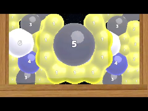 Satisfying Mobile Games... Melty Bubble 2048 vs Puffs up Balloon 3d, New Update