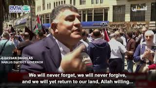 Ghassan Daghlas saying all Israel is that of Palestinians