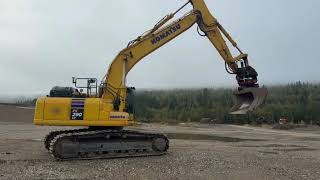 Pelle sur chenilles Komatsu PC290LC-11E0 m/ rototilt, skuffe og GPS. SE VIDEO | Image 4 - Machineryline