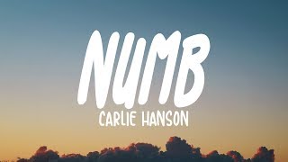 Carlie Hanson - Numb (Lyrics)