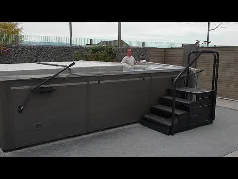 Swim-Spa / Whirlpool Cover Lifter Visionlift bei Top-Whirlpool.ch