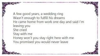 Bret Michaels - Stay With Me Lyrics
