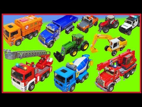 Police car, JCB Excavator, Construction Vehicles catch thief - Toy for kids @kidasmashow6248