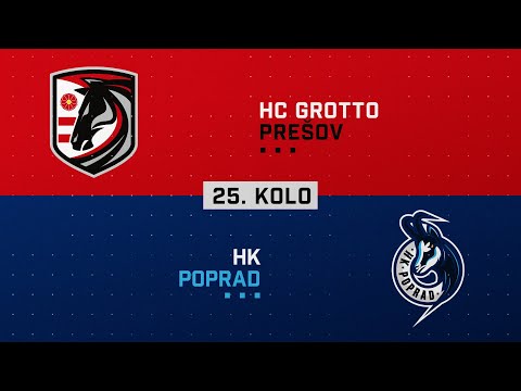 25.kolo HC Grotto Prešov - HK Poprad HIGHLIGHTS