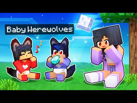 My SECRET Baby WEREWOLVES In Minecraft!