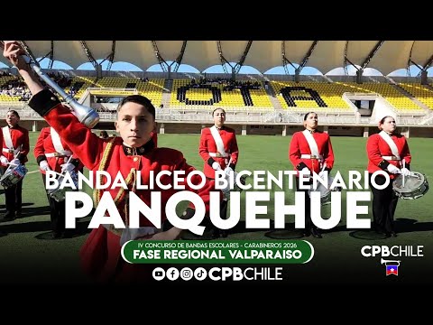 Banda Liceo Bicentenario Panquehue - Fase Regional Valparaíso 2026