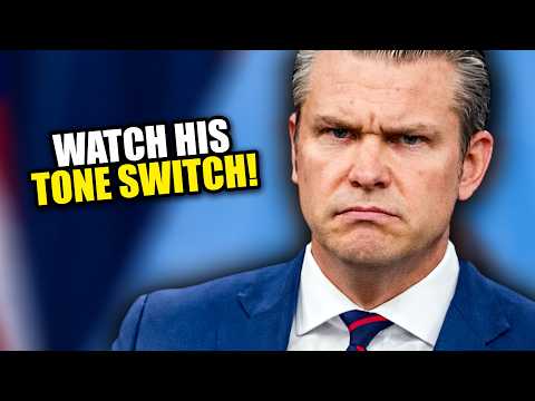 Hegseth Has CATASTROPHIC Briefing As Reporter's Question Stops Him Cold