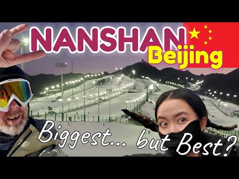 We Went To Beijing's Biggest Ski/Snowboard Resort!