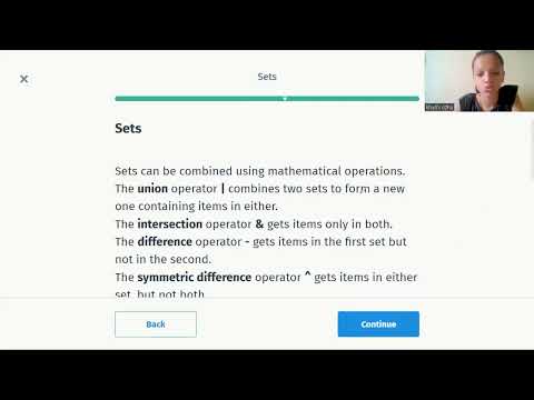 Python Tutorial Part 7 2 Khushi Ozha Python Sololearn Module 7