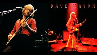 Dave Mason- Boston Music Hall, Boston, Ma 12/4/76