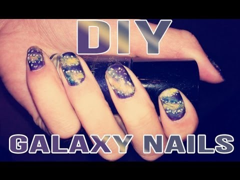DIY - Galaxy Nails Video