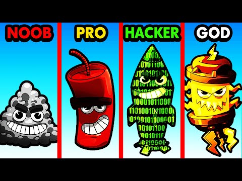 NOOB vs PRO vs HACKER BIG BANG EVOLUTION