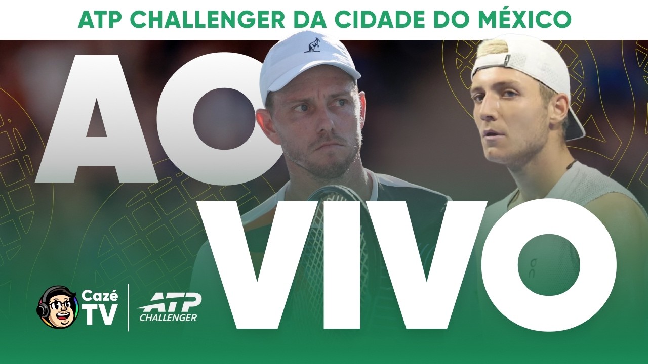 TÊNIS | JAMES DUCKWORTH X TIBO COLSON | ATP CHALLENGER CIDADE DO MÉXICO