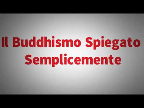 Buddhismo spiegato semplicemente.