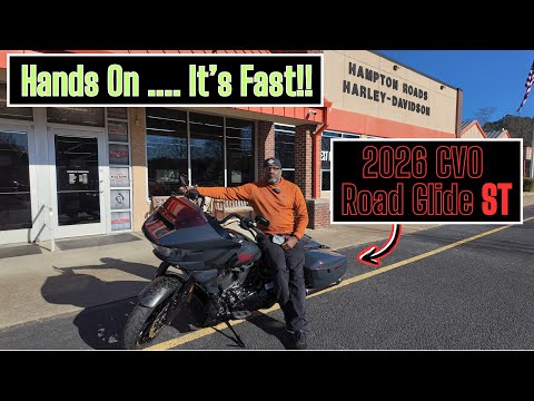 Test Ride!! 2026 Harley Davidson CVO Road Glide ST