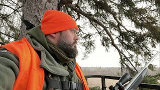 Truck Camping at Deer Camp in the Woods