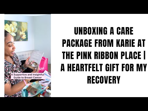 Unboxing a Care Package from Karie at The Pink Ribbon Place | A Heartfelt Gift for My Recovery