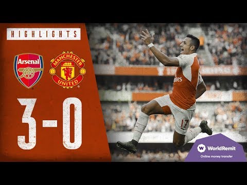 A SCREAMER FROM ALEXIS SANCHEZ! | Arsenal 3-0 Manchester United | Classic highlights | 2015