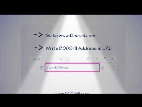 HOW TO REGISTER ON BOOSHI