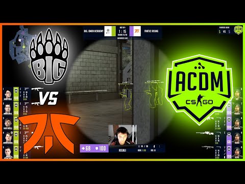 Fnatic Rising vs BIG Academy | WePlay Academy League Season 1 - HiGHLiGHTS | CSGO