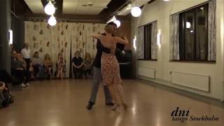 Sara Westin and Juan Pablo Canavire performing in Linköping 2/4