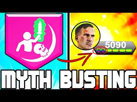 UNLIMITED HEALTH!! // BLACK OPS 4 ZOMBIES // MYTH BUSTING MONDAYS #20 Video
