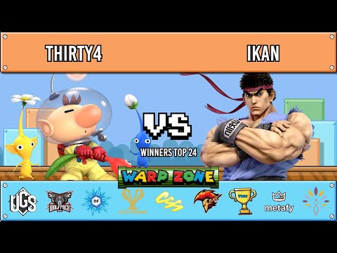 Warpzone  -  Winners Top 24  -  thirty4(Olimar) Vs. Ikan(Ryu)