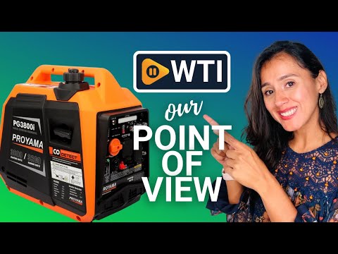 PROYAMA 3800W Portable Inverter Generator - WTI product video review