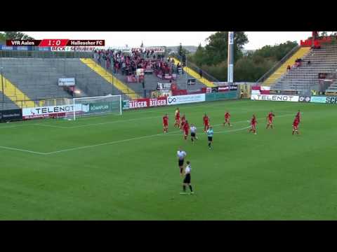 8. Spieltag: VfR Aalen - Hallescher FC | Die Zusammenfassung