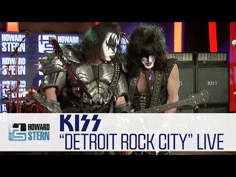 KISS “Detroit Rock City” Live on the Stern Show