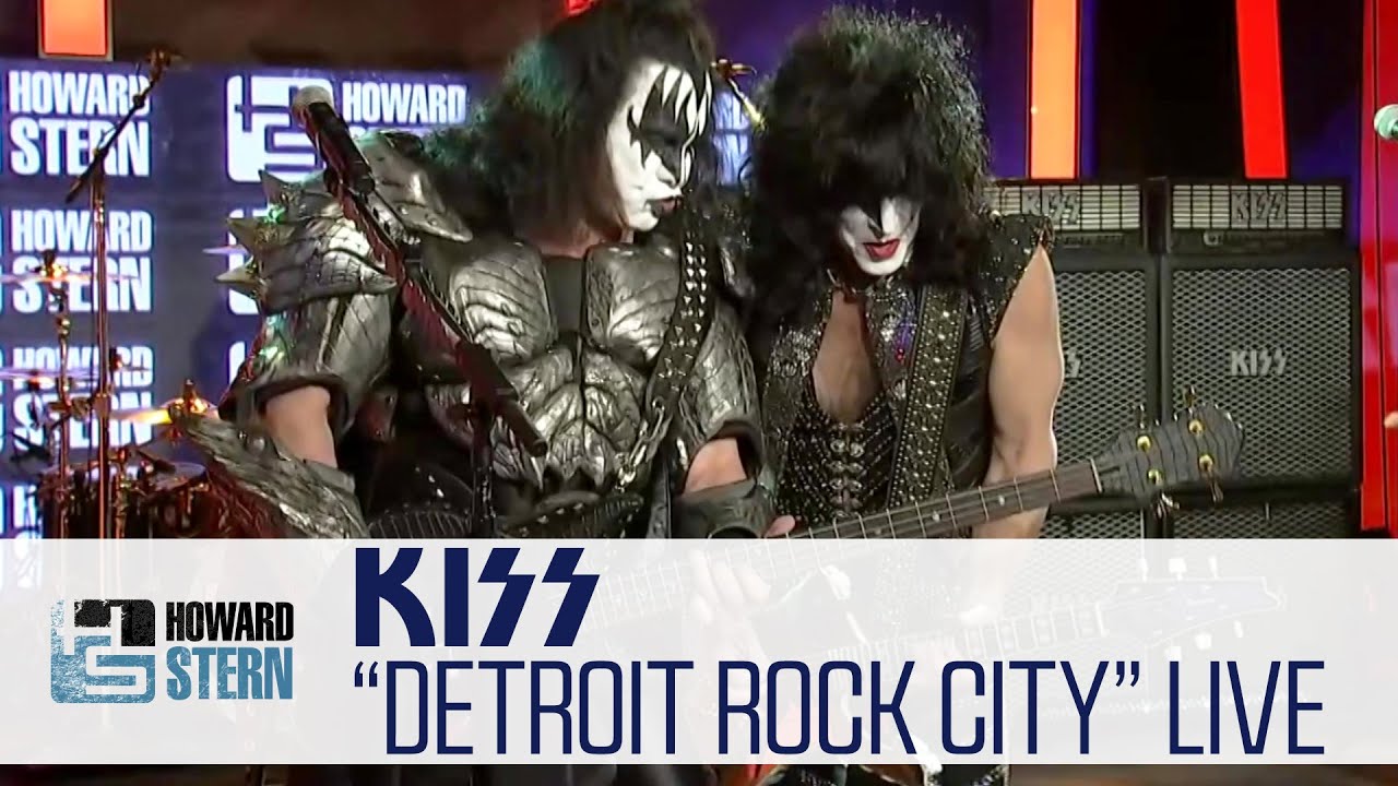 KISS â€œDetroit Rock Cityâ€ Live on the Stern Show - YouTube