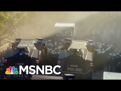 Water Cannons, Smoke Bombs Used As G20 Protests Intensify | MSNBC