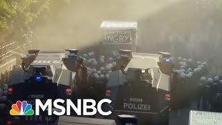 Water Cannons, Smoke Bombs Used As G20 Protests Intensify | MSNBC