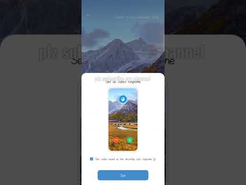 how to remove or set video ringtone in OPPO RENO 5 OR 6  | how to remove the video song for ringtone